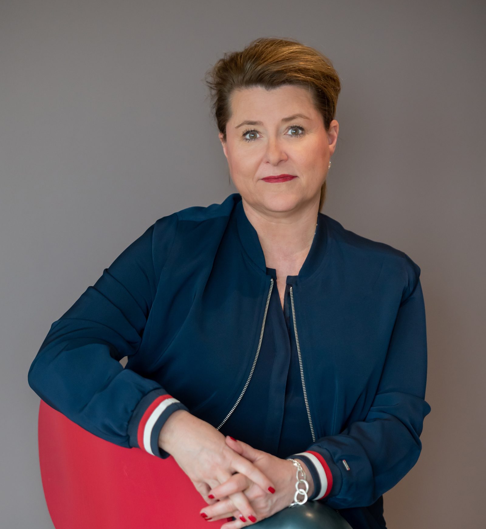 Bettina van de Loo in her office