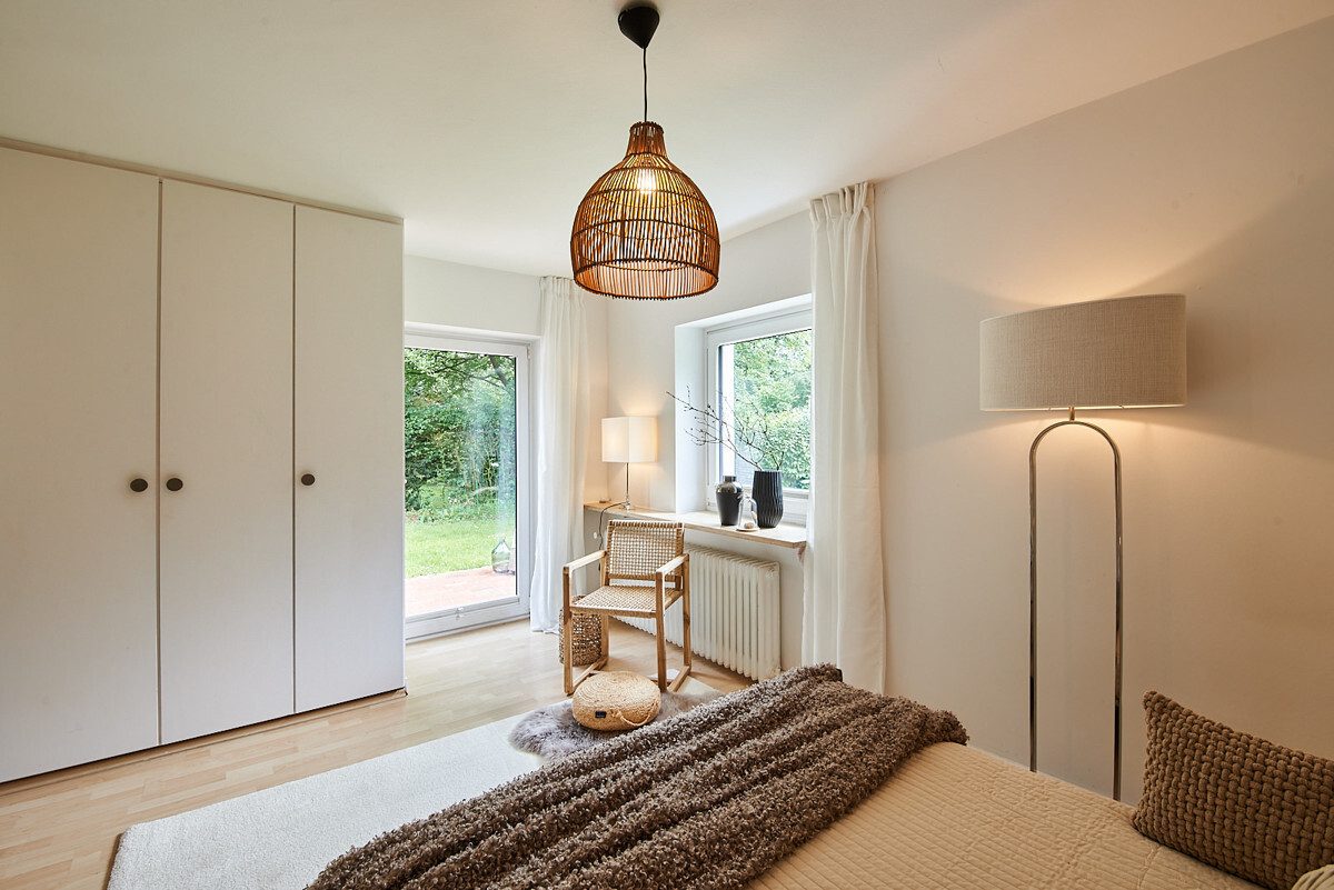 master suite on the ground floor with en-suite bathroom