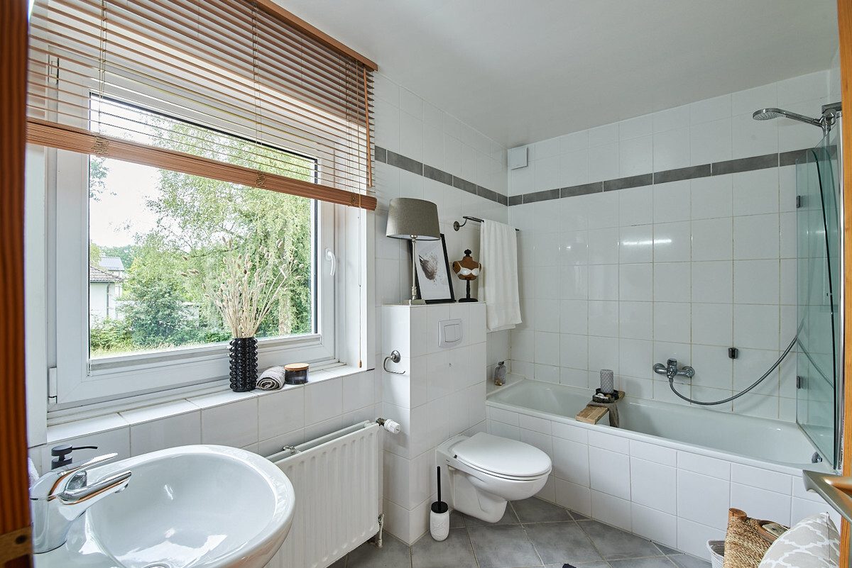 full bathroom on the first floor