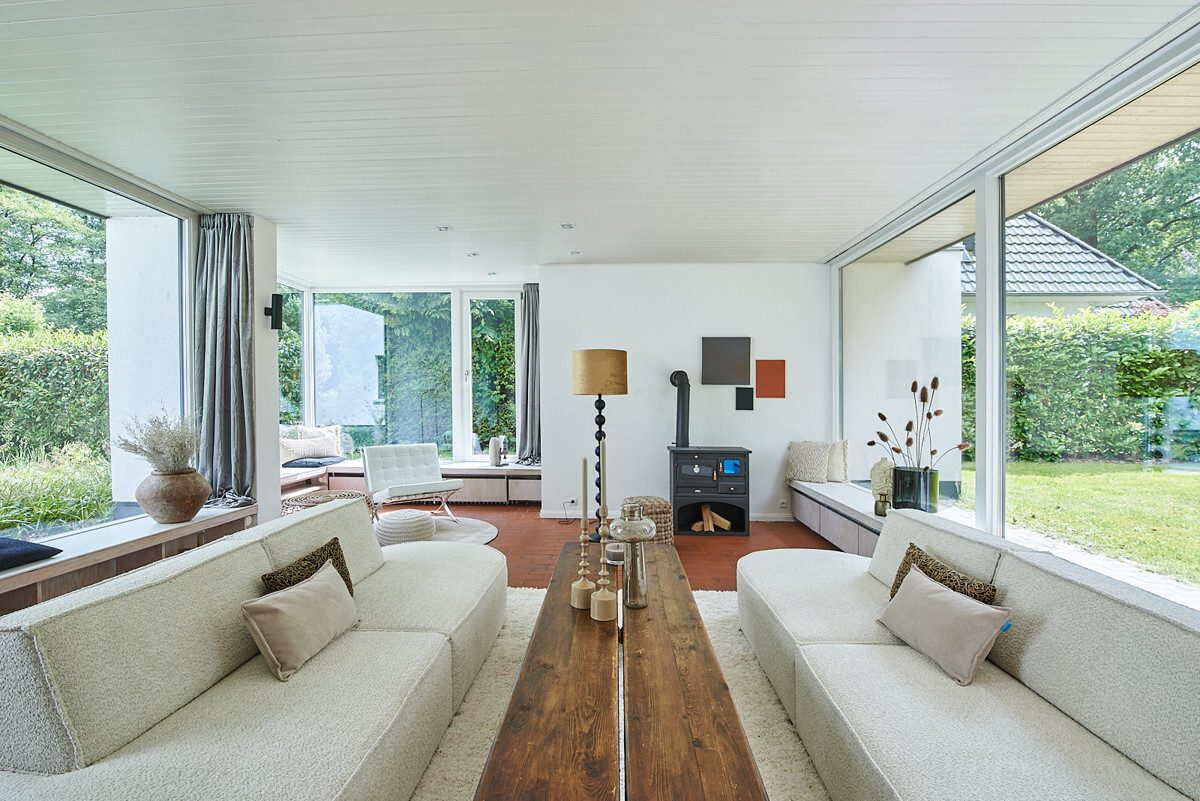 Wohnzimmer im Grünen