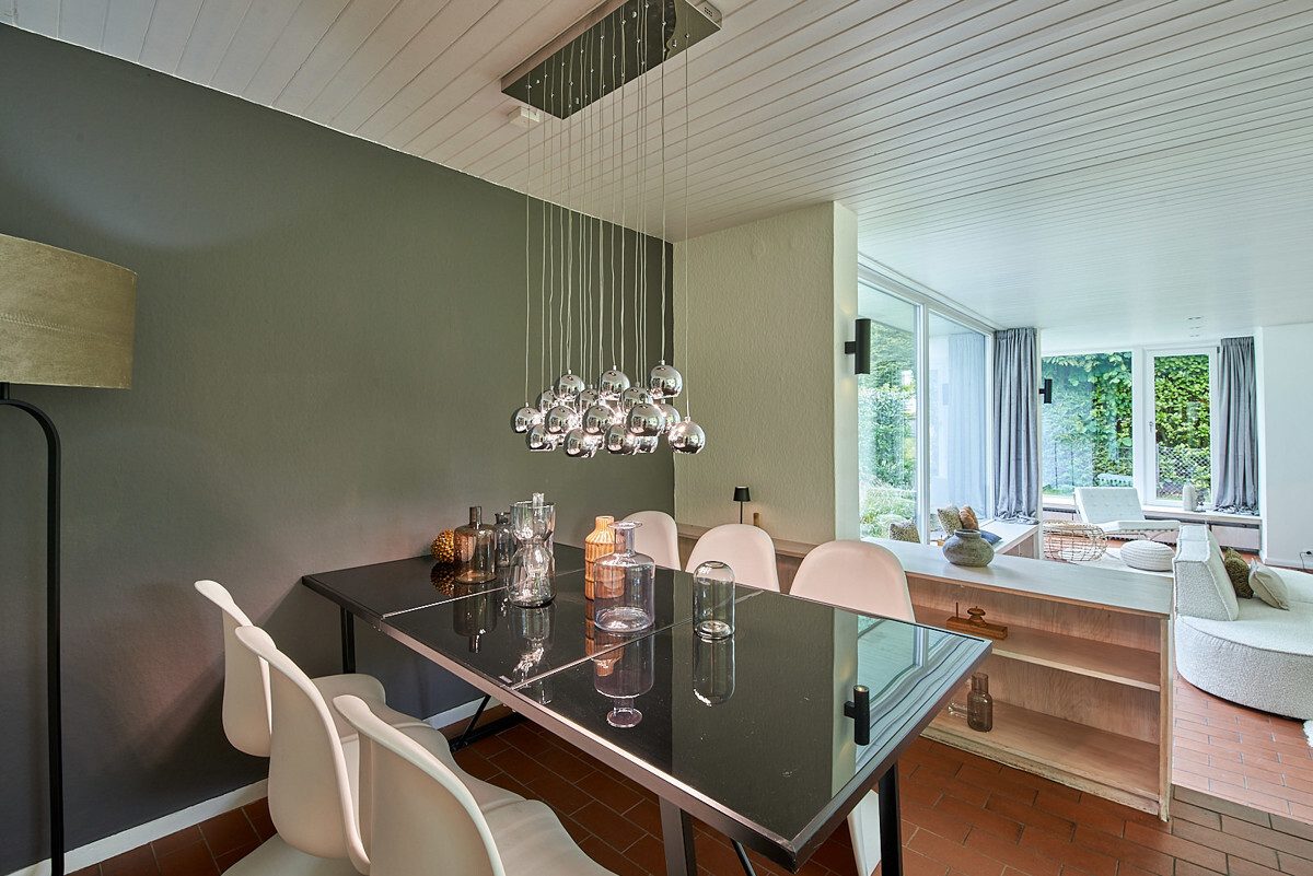 Dining area with part of the living room