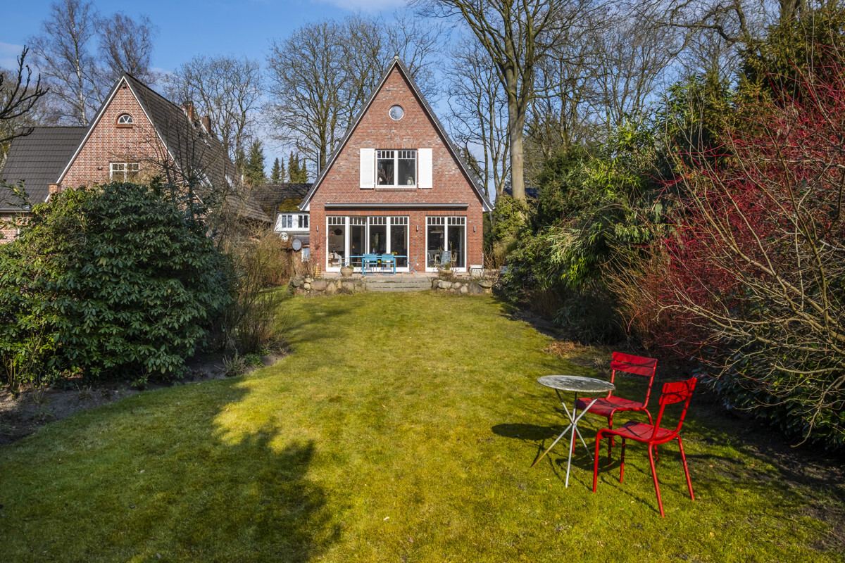 Garten im Frühjahr