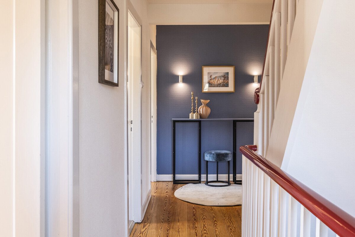 Hallway on the first floor