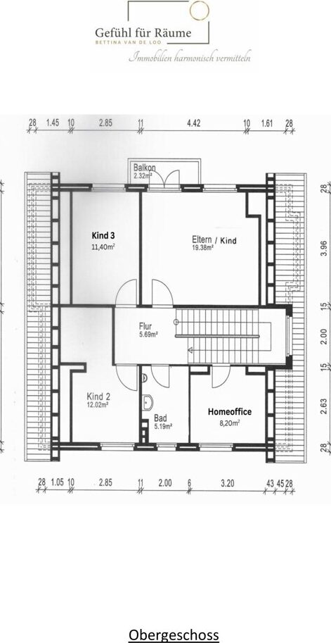 Upper floor floor plan
