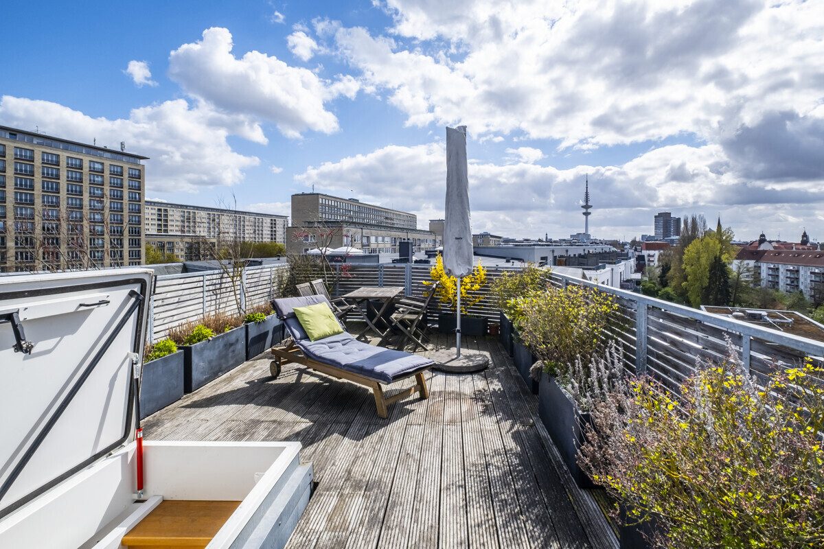 Roof terrace