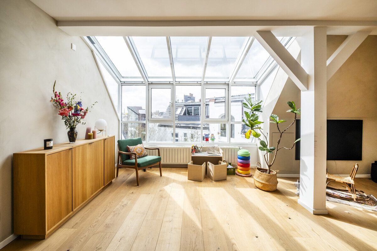 Bright living room