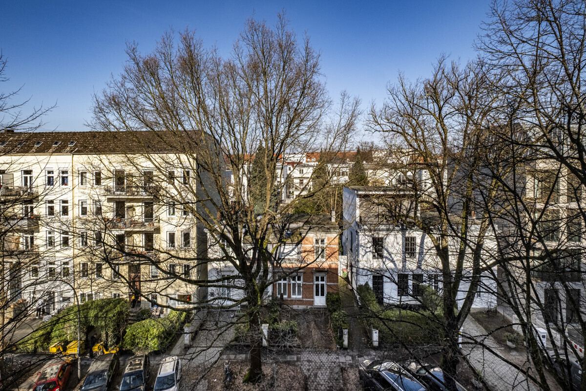 Blick aus dem Fenster